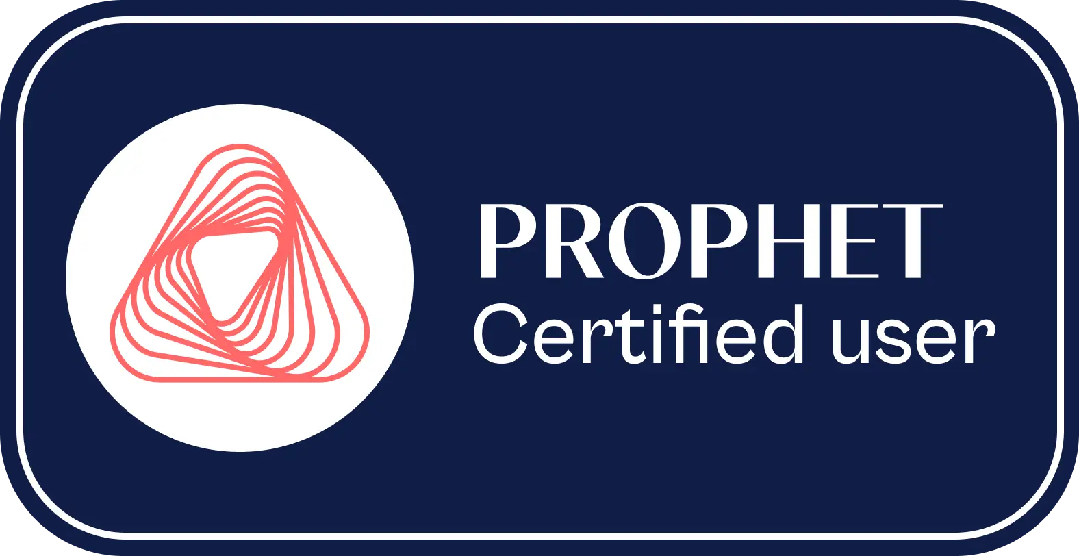 prophet certified user